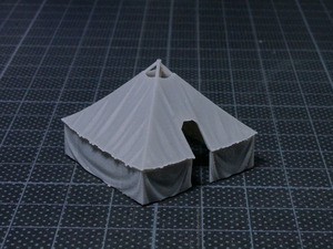 1:144 US/Allies M1934 Tent (Closed) (レジンキット)　未組み立て・未塗装 CGD