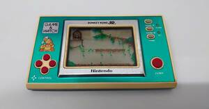 #3416 任天堂 ニンテンドー GAME＆WATCH ゲームアンドウォッチ ドンキーコングJR レトロゲーム 動作未確認　現状保管品