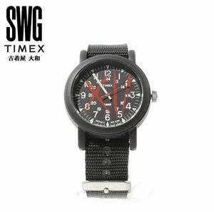 #古着屋大和 即決 展示品 12周年記念 SWAGGER TIMEX スワッガー タイメックス コラボ リストウォッチ 腕時計 時計 黒 赤 参考価格19740円