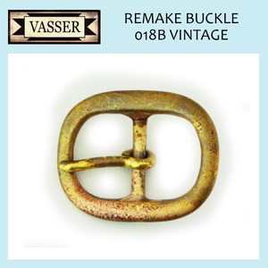 VASSER(バッサー)Remake Buckle 018B Vintage(リメイクバックル018B ビンテージ)21mm