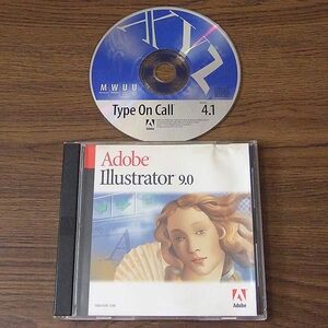 Adobe Illustrator 9.0 日本語版 Macintosh版 アップグレード版 ＋ Type On Call 4.1