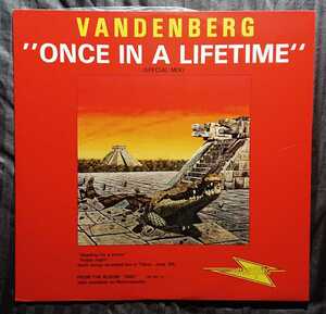 Vandenberg - Once In A Lifetime ドイツ盤 12インチ・シングル
