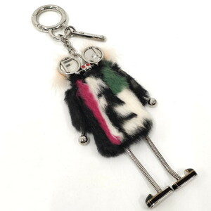 【中古】FENDI キーホルダー マルチカラー