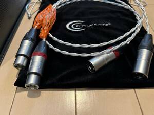 CRYSTAL CABLE Reference Diamond XLR 1m 傷あり