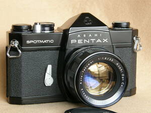 ペンタックス　PENTAX　SP（black）　＋　Auto-Takumar　55ｍｍｆ1.8　（動作確認済）