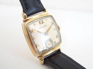 2758 ブランド祭 時計祭 HAMILTON ハミルトン 手巻き 14K GF アンティーク ビンテージ 中古品 不動品 ジャンク 