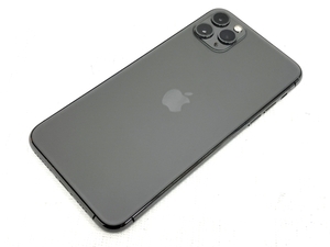 【動作保証】 Apple iPhone 11 Pro Max MWHJ2J/A 256GB SIMロック有 スマートフォン スマホ 携帯電話 中古 M8519188