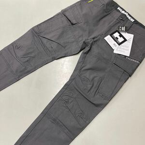 307-1 ストレッチカーゴパンツ HUMMER ハマー 作業服 作業着 ズボン 未使用 3L 大きいサイズ キングサイズ グレー メンズ ワークパンツ