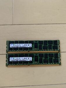 ★12K★作動品★SUMSUMG メモリ　8GB 2R×4 PC3L-12800R DDR3 2枚セット