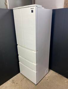 SHARP 6ドア冷蔵庫 SJ-FA46H-W 2021年製 容量：457L 冷蔵：322L 冷凍：135L 大容量 ファミリー冷蔵庫 ホワイト/C019-E