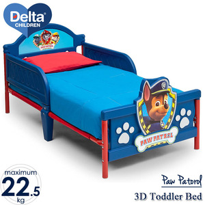 デルタ 子供用ベッド パウ・パトロール 3D 子ども用 トドラーベッド キッズ 幼児 子供部屋 パウパト Delta