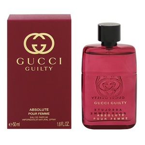 グッチ ギルティ アブソリュート EDP・SP 50ml 香水 フレグランス GUILTY ABSOLUTE POUR FEMME GUCCI 新品 未使用