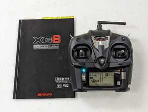 ＜取説付属！＞■JR PROPO XG6 DMSS 2.4Ghz 6ch 送信機■12942