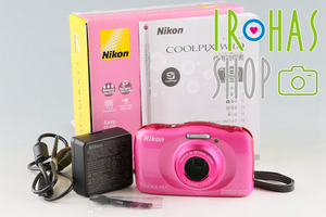 Nikon Coolpix W100 Digital Camera With Box #49161L4