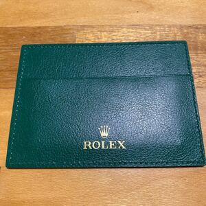 3573【希少必見】ロレックス カードケース Rolex