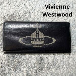 Vivienne Westwood ヴィヴィアンウエストウッド 長財布 レザー