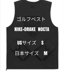 【希少・新品未使用】ナイキゴルフベストNIKExDrake NOCTA黒 Ｍ②