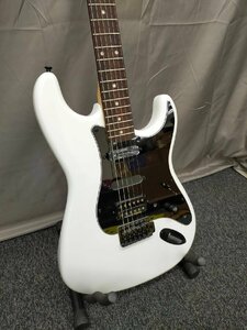 T7742＊【中古】Squier by Fender スクワイヤー フェンダー STRATCASTER エレキギター ソフトケース付