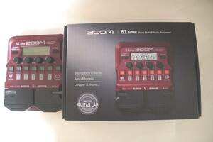 ★Zoom B1Four ズーム ベース用 マルチエフェクター