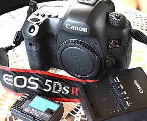 【 未使用に近い美品 】Canon EOS 5DSR ボディー キヤノン （常時防湿庫保管）