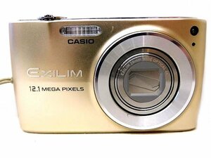 ※動作未確認 CASIO カシオ EXILIM コンパクト デジタルカメラ ■ デジカメ EX-Z400 ゴールド系 □ コンデジ 6B