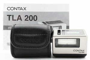 [美品] コンタックス TLA200　ソフトケース付き　G1/G2用フラッシュ　ストロボ　CONTAX