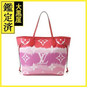 Louis Vuitton　ネヴァーフルMM L/Vエスカル　M45127　モノグラム・ジャイアント　ルージュ【430】2143200557283