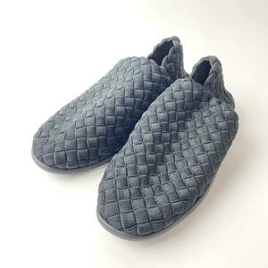 美品 ボッテガヴェネタBOTTEGA VENETA スリッポン 38 イントレチャート