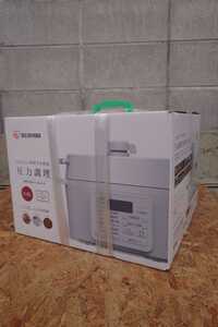 未開封 IRIS OHYAMA アイリスオーヤマ 電気圧力鍋 PC-MA4-W 4.0L 圧力鍋 自動調理機 