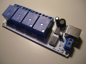 USB 4ch RELAY