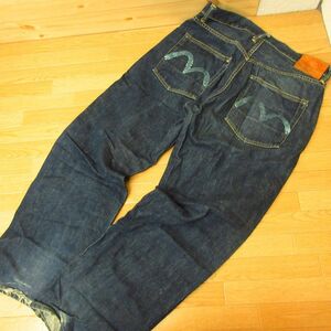 ◎EVIS JEANS エヴィスジーンズ Lot 2001◆デニムパンツ ジーンズ 赤耳 セルビッチ 雰囲気抜群！◆メンズ 紺 W34 x L35インチ◆P5056