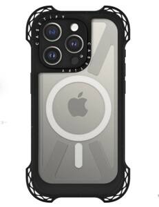 ☆美品 CASETiFY　iphone15 pro用 ウルトラ バウンスケース MagSafe対応 10mからの落下試験