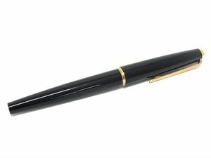 1円 MONT BLANC モンブラン ペン先 14K 585 14金 万年筆 筆記用具 文房具 ステーショナリー ブラック系×ゴールド系 AZ2088