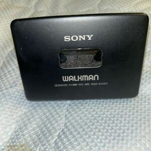 SONY ウォークマンＷＭ-EX511 ポータブルカセットプレーヤー ブラック 本体のみジャンク品　WALKMAN カセットウォークマン オーディオ機器