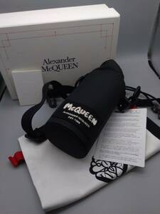 アレキサンダーマックイーン　Alexander McQueen 水筒ケース　ボトルホルダー　ブラック　未使用