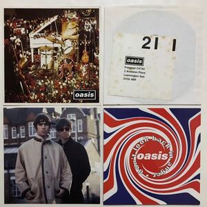 貴重 ブックレット+プリント付 UKオリジナル盤 OASIS DON’T LOOK BACK IN ANGER 7インチ