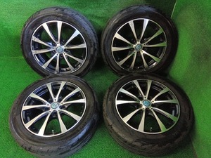 溝有 ヨコハマ ADVAN FLEVA 205/55R16 ホイールセット PCD114.3/5穴 売切!!