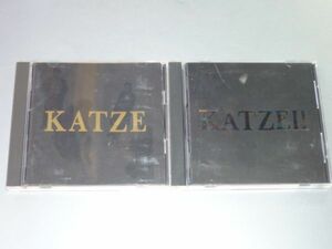CD KATZE アルバム2枚セット カッツェ 中村敦 KATZE/KATZE II