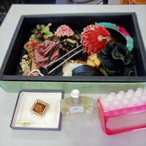 BANANA REPUBLIC 香水　ブローチ　本鼈甲張　　大量 美品