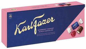 Fazer ラズベリーヨーグルトチョコレート 1箱×270g フィンランドのチョコレートです