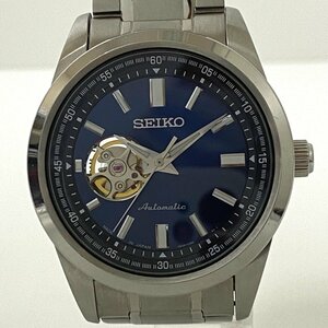 【送料無料】SEIKO セイコー 腕時計 プレザージュ メカニカル 裏スケ 自動巻き 4R38-02A0 中古【Ae473551】