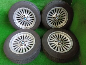 BMW 5シリーズ E39 純正 16×7J +20 グッドイヤー EAGLE EXE 225/55R16 夏タイヤ付4本 流用にも 中古 売切!!