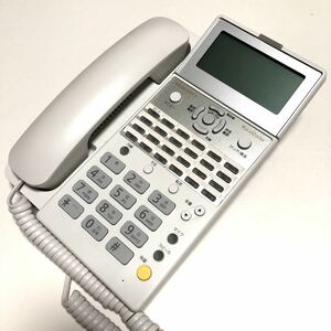 処分特価【9台入荷・同梱包対応可】2016年製 IP-24N-ST101A (W) 白 ホワイト ナカヨ 24ボタン 漢字表示対応 SIP電話機