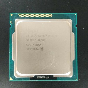 【動作確認済】Intel Core i7-3770 3.40GHz-3.90GHz PCパーツ CPU 第3世代 LGA1155 4C8T