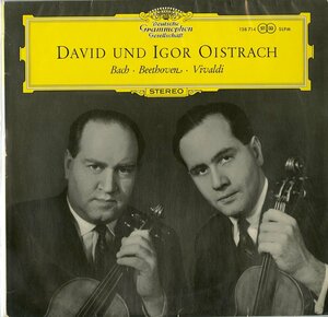 独DGG SLPM138 714ダヴィット・オイストラフ DAVID UND IGOR OISTRACH＊