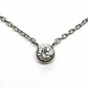 VENDOME AOYAMA(ヴァンドーム青山)◆Pt900/850 天然ダイヤモンドネックレス◆M 約2.0g 約41.0cm diamond necklace jewelry DI9/EA1