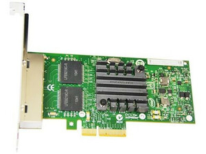 新品 Intel I350-T4 LANカード 10/100/1000Mbps Intel I350 PCIe X4 RJ45