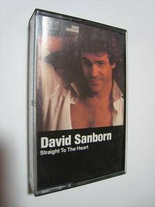 【カセットテープ】 DAVID SANBORN / STRAIGHT TO THE HEART US版 デイヴィッド・サンボーン ストレイト・トゥ・ザ・ハート 