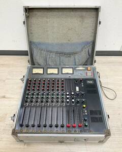 ◇オーディオ機器◆KO-ON 東京光音電波 TAM-800E 8CH AUDIO MIXER オーディオミキサー ハードケース付き 通電確認済