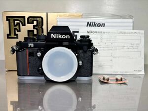 【新品 未使用】Nikon F3 フィルムカメラ ニコン 元箱シリアルNO一致品